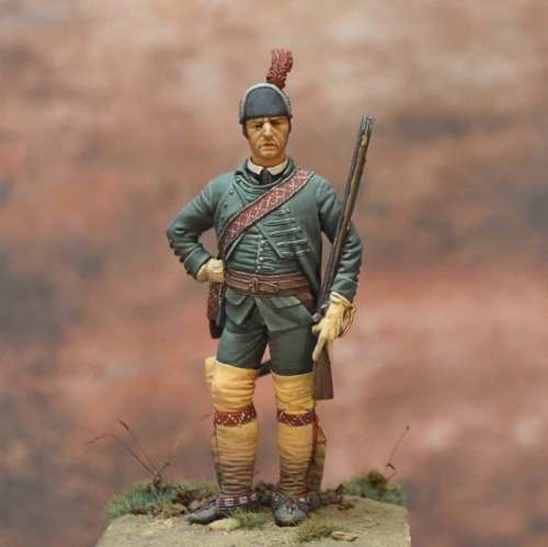 Officer Roger’s Ranger. American colonial troops, 1758 – 1761 (I-40)