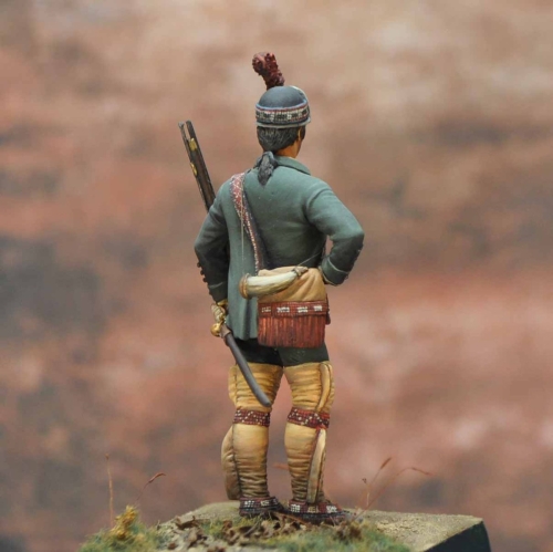 Officer Roger’s Ranger. American colonial troops, 1758 – 1761 (I-40)