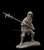 European Infantryman, 15th century (c75-045)