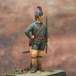 Officer Roger’s Ranger. American colonial troops, 1758 – 1761 (I-40)
