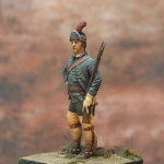Officer Roger’s Ranger. American colonial troops, 1758 – 1761 (I-40)